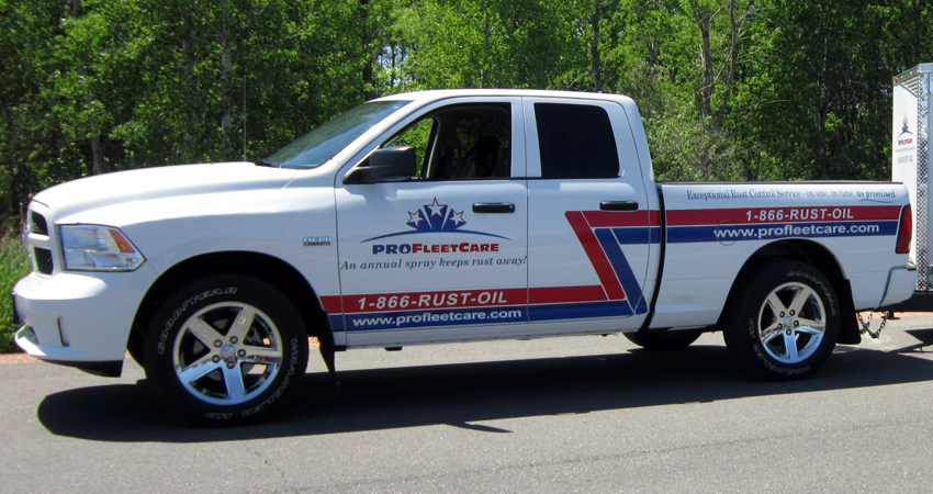 Pro Fleet Care Mobile Rust Control and Rust Proofing Truck