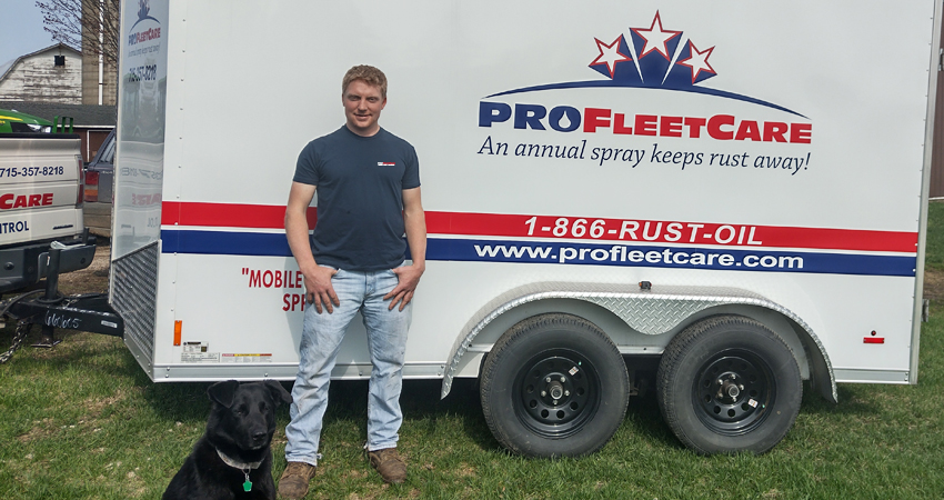 Justin Miller - Pro Fleet Care Mobile Rust Control and Rust Proofing Dealer - Central West Wisconsin