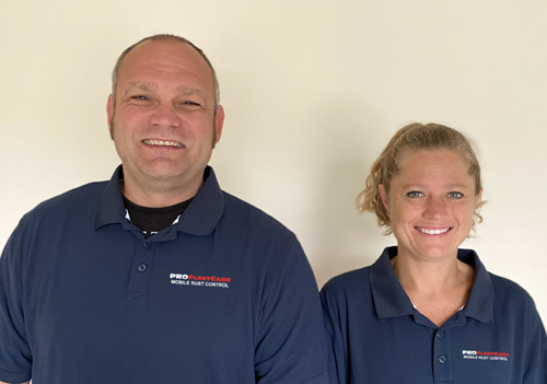 Eric Arcand and Leigh Ann Hess - Pro Fleet Care Mobile Rust Control and Rust Proofing Dealer - Eastern Maryland